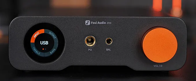 Fosi Audio ZH3 kompakt DAC och hörlursförstärkare för skrivbordet