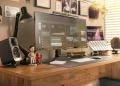 Klipsch ProMedia Lumina skrivebordshøjttalere med LED-lys og subwoofer