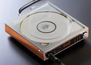 FiiO DM15 R2R bærbar cd-afspiller med gennemsigtig top og R2R-DAC