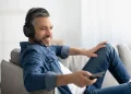 Sennheiser RS 275 trådløse TV-hovedtelefoner med BTA1 Auracast-transmitter
