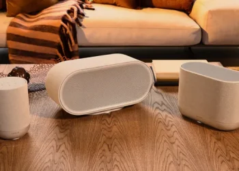 Denon Home 200, 400 og 600 trådløse højttalere i hvid