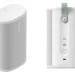 Lækket billede af hvid Sonos Play bærbar højttaler set bagfra med bæreløkke