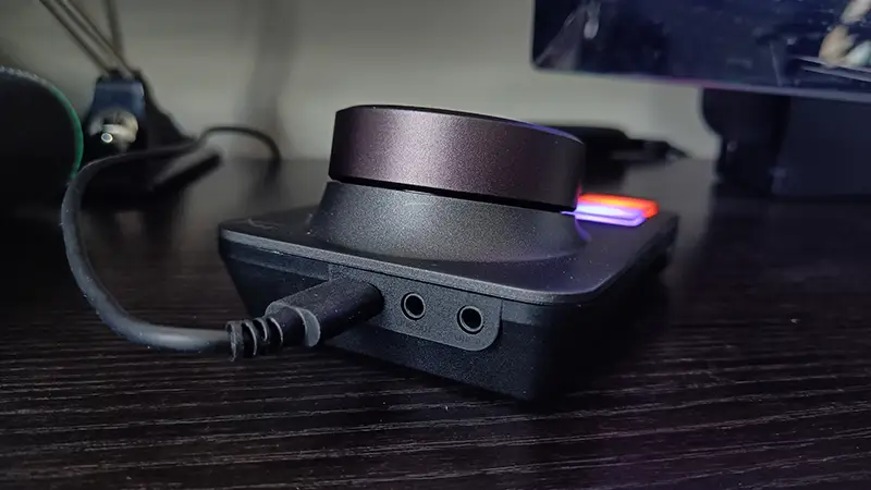 Bagsiden af HyperX Cloud Alpha 2 Wireless