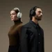Sony 1000X THE COLLEXION trådløse premiumhovedtelefoner i sort og platinum