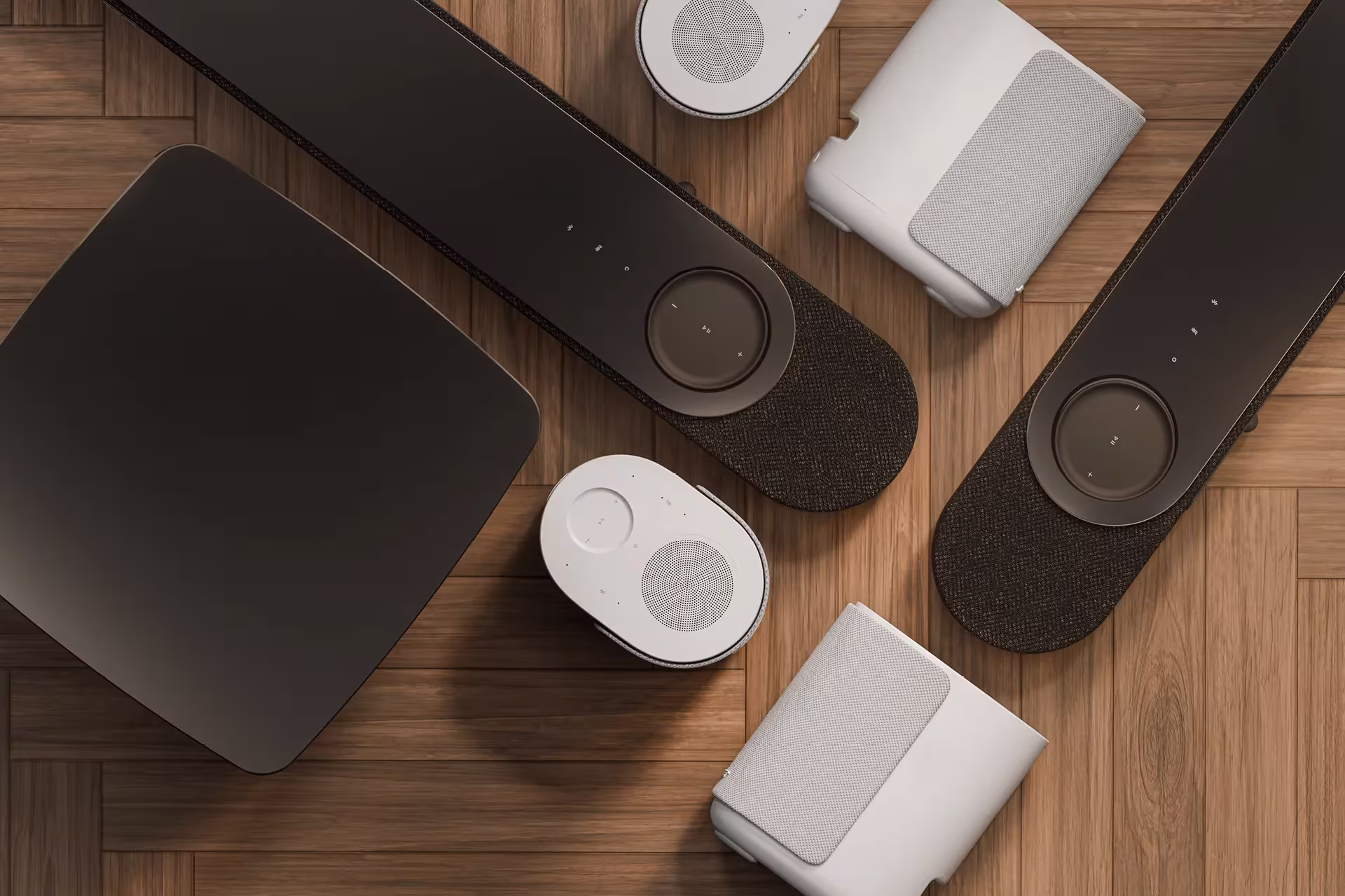 Bose Lifestyle Collection med soundbar, højttaler og subwoofer