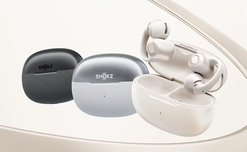 Shokz OpenDots 2 åbne clip-on-høretelefoner