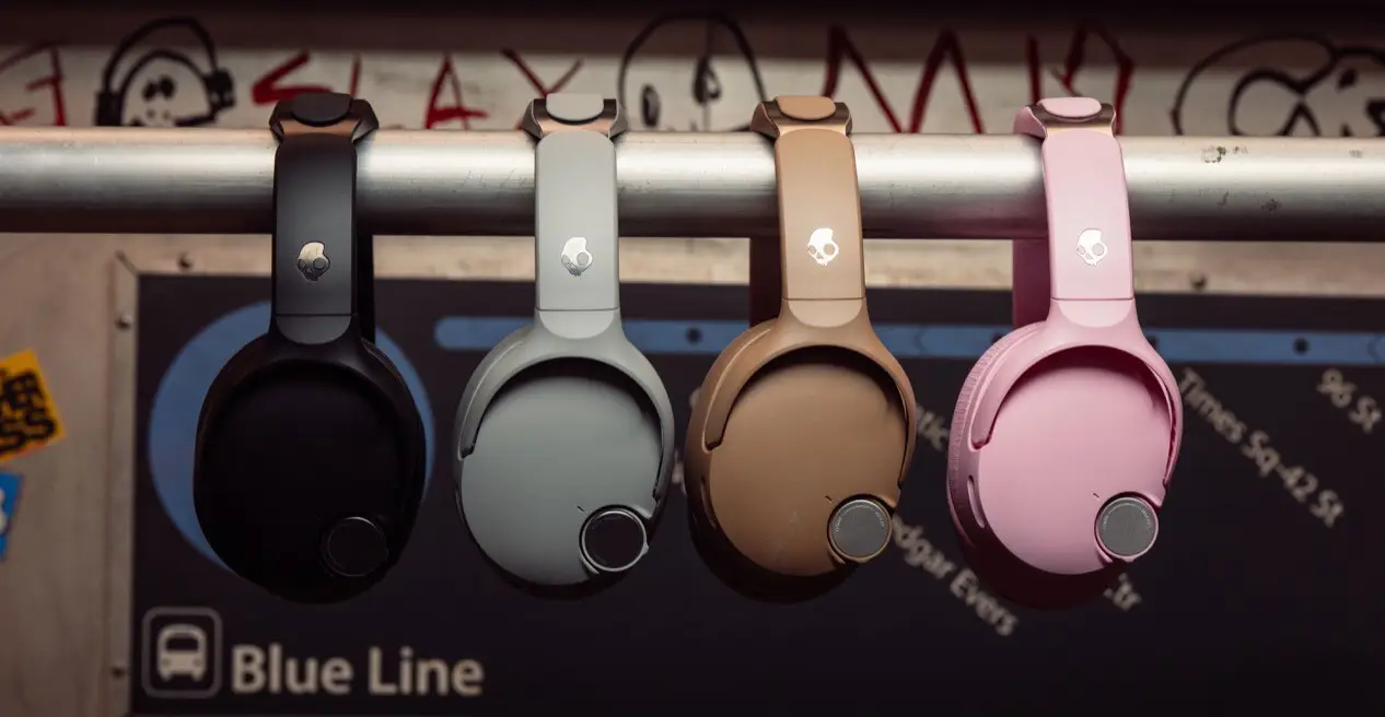 Skullcandy Crusher 1080 ANC over-ear-hovedtelefoner med Sound by Bose og justerbar Crusher Bass.