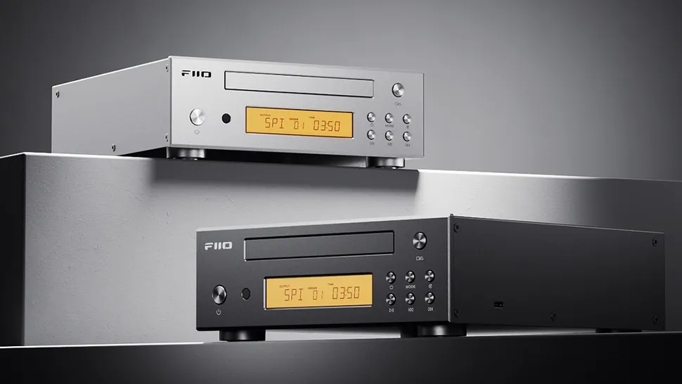 FiiO DP11 CD-afspiller i sort og sølv