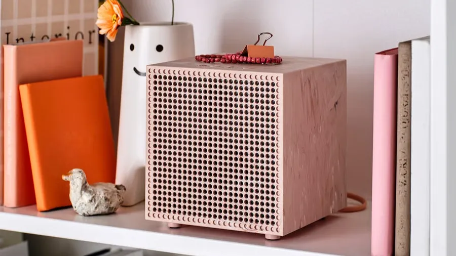 IKEA Badkruka Bluetooth-højttaler i pink