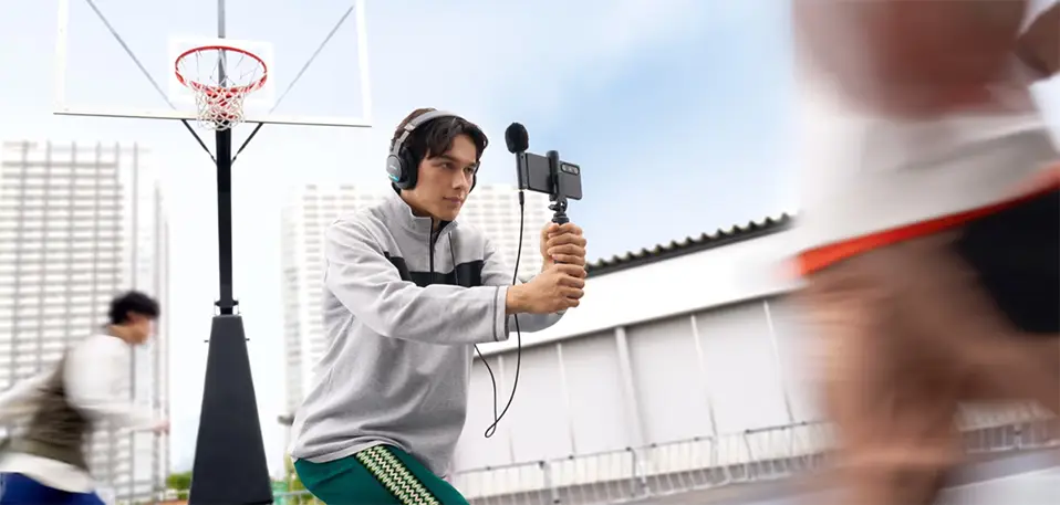 Sony ECM-AX10 USB-C-mikrofon til smartphones